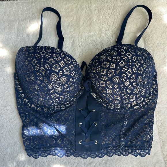 Victoria's Secret Other - Victoria's Secret Navy Lace Bra